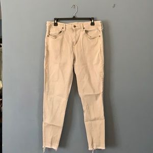 Mossimo Distressed Edge Khakis 14